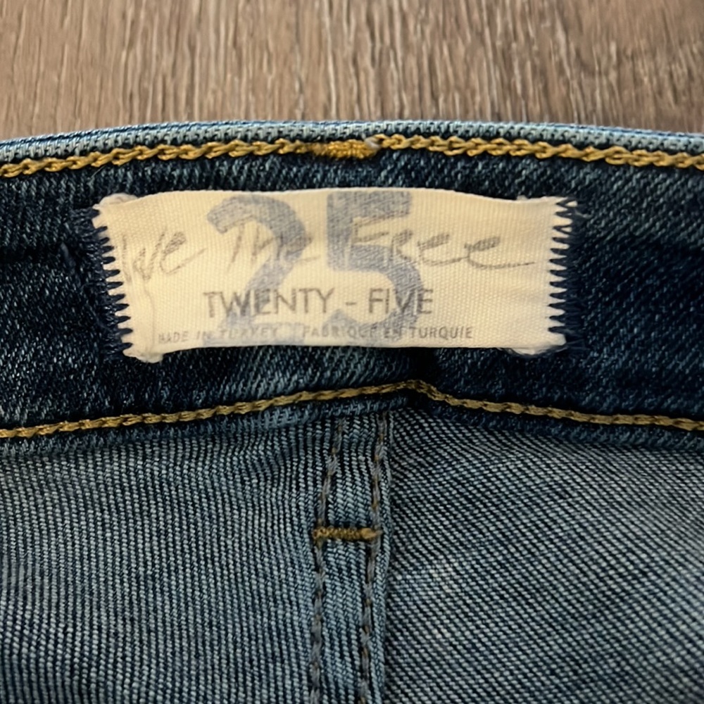 Free People high rise skinny jeans, size 25 (0) - Picture 4 of 4